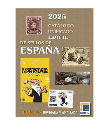 Catálogo de sellos Edifil 2025 de España  - 1